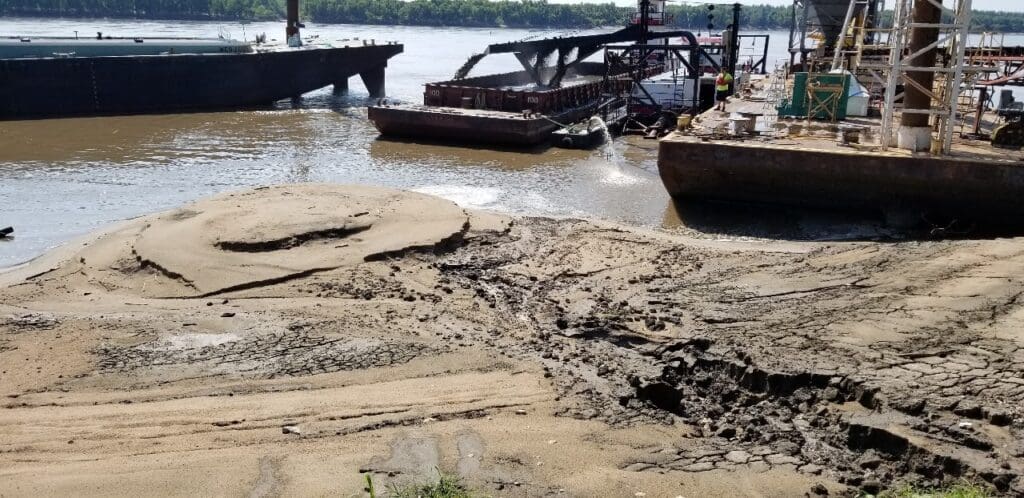 Dredge Chesterfield Dredging Customer Dock