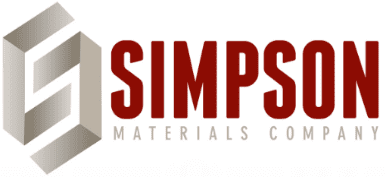 Simpson Materials Company White Background